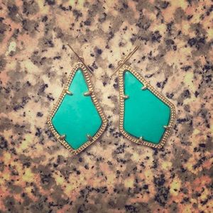 Kendra Scott turquoise earrings